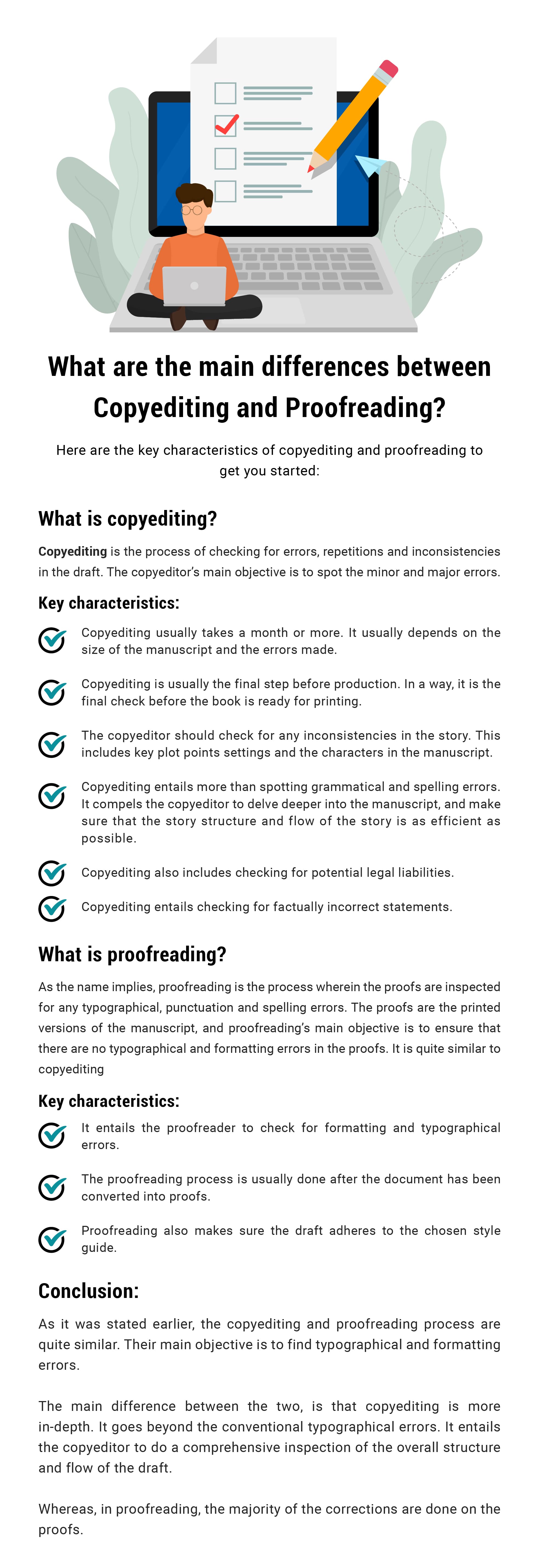 copyediting vs proofreading