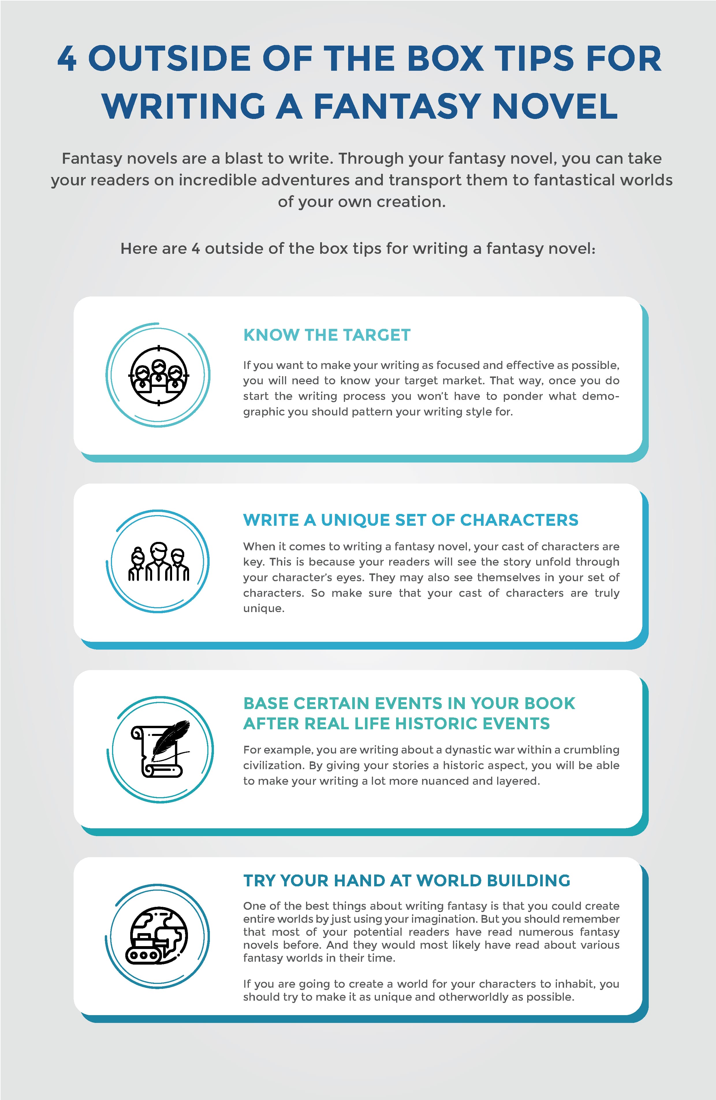 4 Outside Of The Box Tips For Writing A Fantasy Novel