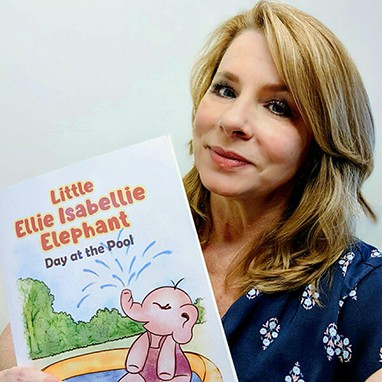 Little Ellie Isabellie Elephant: Day at the Pool by Tracy Hartley