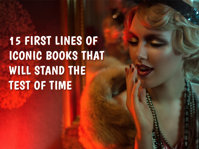 15 first lines of iconic books - featured image