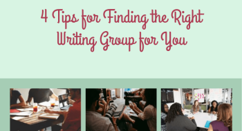 tips for finding a writing group
