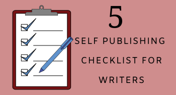 self-publishing checklist for writers