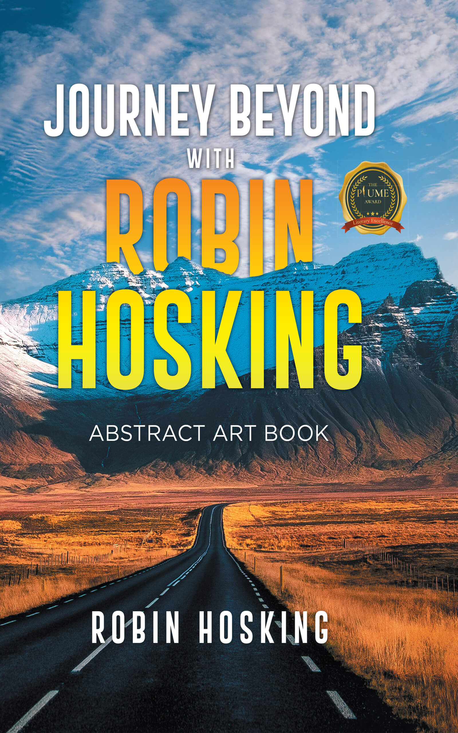 Journey Beyond with Robin Hosking Abstract Art Book by Robin Hosking