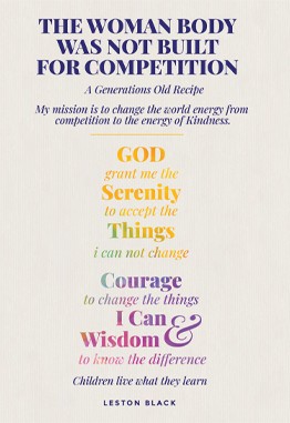 THE WOMAN BODY WAS NOT BUILT FOR COMPETITION