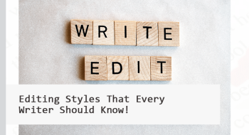 editing styles for writers