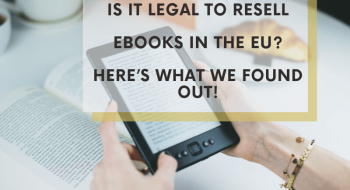 is it legal to resell ebooks in the EU