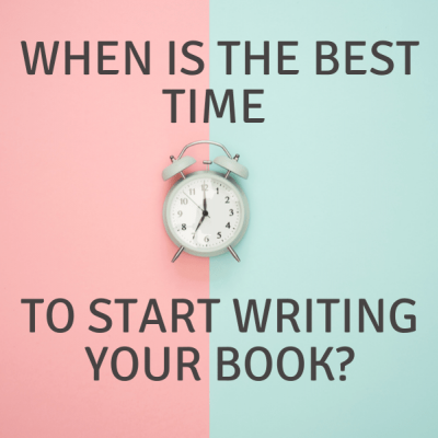 best time to start writing your book