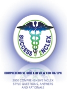 COMPREHENSIVE NCLEX REVIEW FOR RN/LPN : 2000 COMPREHENSIVE NCLEX STYLE QUESTIONS, ANSWERS AND RATIONALE