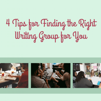 tips for finding a writing group