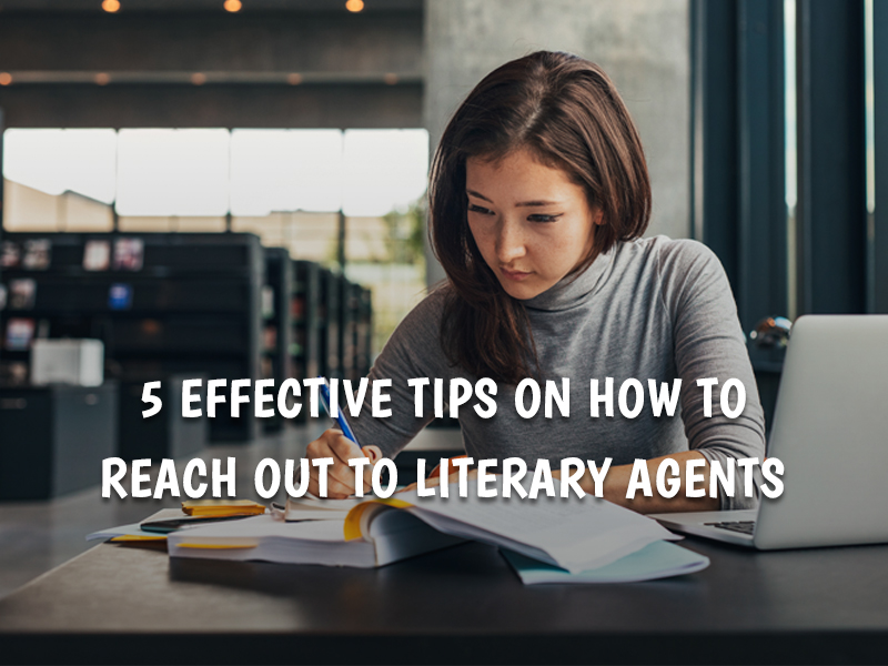 tips on how to reach out to literary agents - featured image