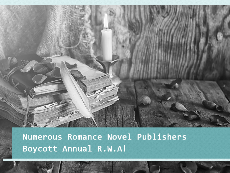 romance novel publishers boycott annual R.W.A