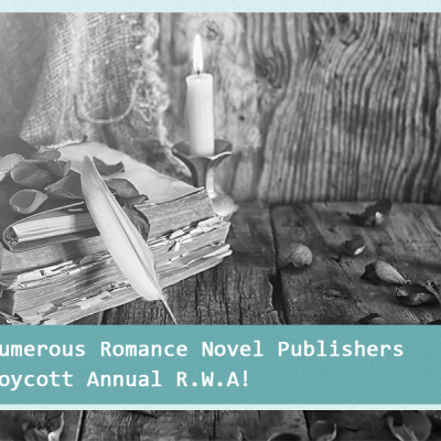 romance novel publishers boycott annual R.W.A