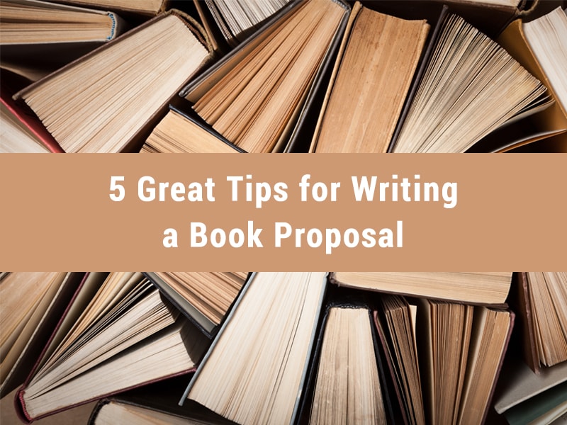 tips for writing a book proposal - featured image