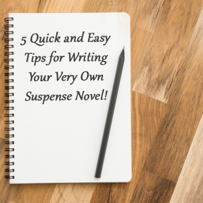 tips for writing suspense novel